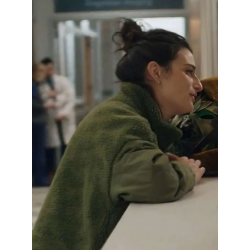 Dying for Sex Jenny Slate Green Bomber Jacket
